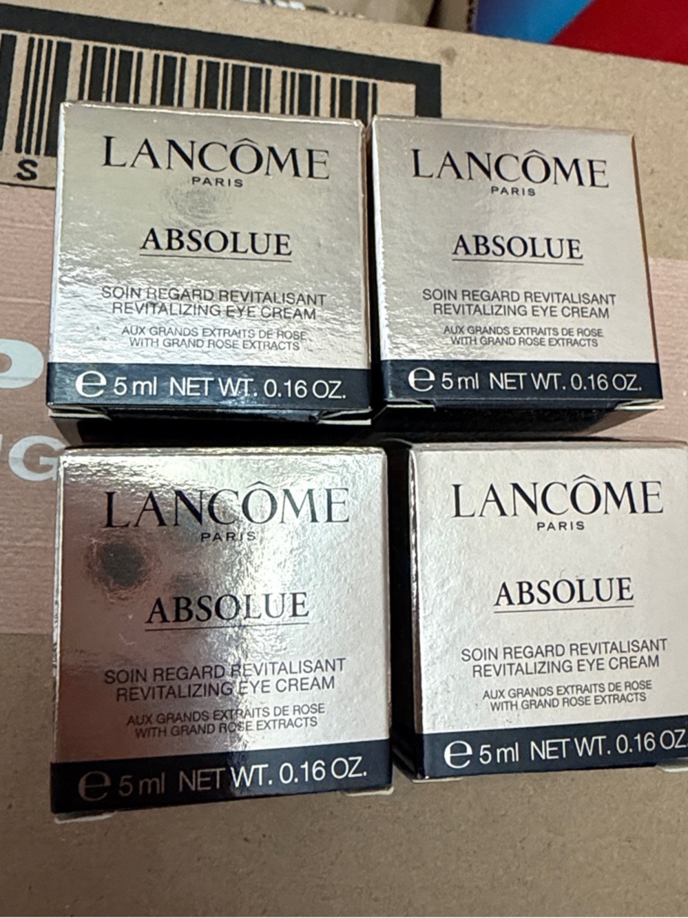 Lancome Absolue Revitalizing Eye Cream 4*5ML